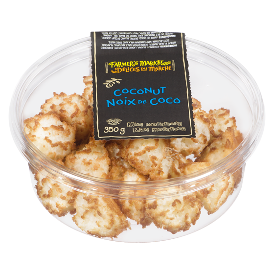 Délices du Marché Macarons 350 g, 2,28 $/100g