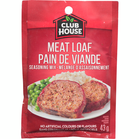 Club House Mélange D'Assaisonnement Pain De Viande 43 g, 3,47 $/100g