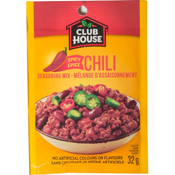 Club House Mélange D'Assaisonnement Chili Épicé 32 g, 7,78 $/100g