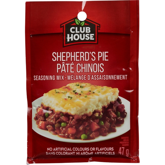 Club House Shepherd'S Pie Seasoning Mix 47 g, $2.13/100g