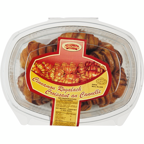 Crown Kosher Cinnamon Rugelach 355 g, $3.38/100g