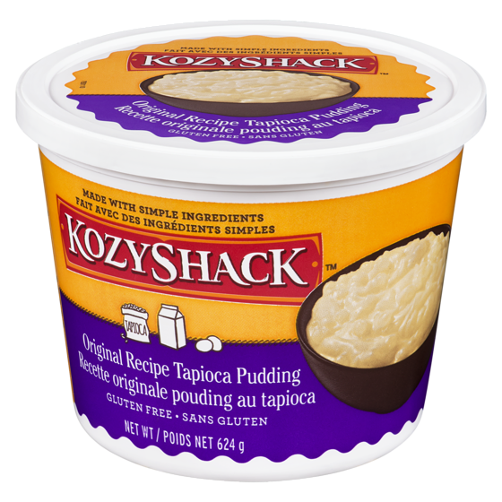 Kozy Shack Tapioca Pudding Tubs 624 g, $0.72/100g