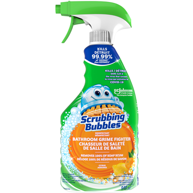 Scrubbing Bubbles Désinfectant Chasseur de saleté de salle de bain, parfum Agrumes 950 ml, 0,61 $/100ml