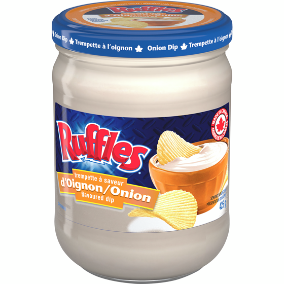 Ruffles Onion Flavoured Dip 425 g, $1.41/100g