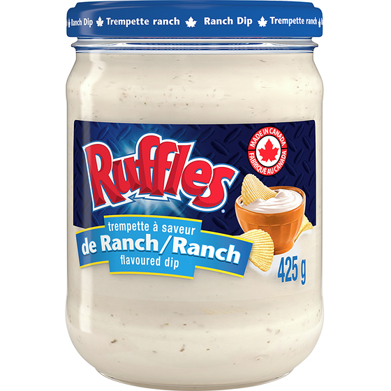 Ruffles Ranch Flavoured Dip 425 g, $1.29/100g