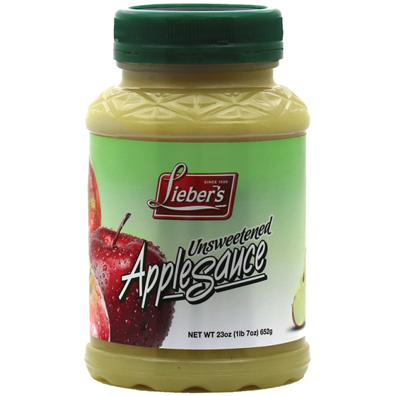 Liebers Apple Sauce, Unsweetened 709 g, $0.84/100g