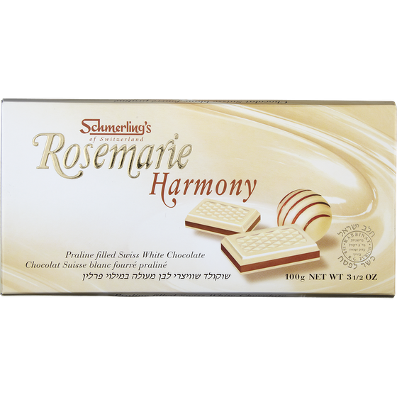 Schmerlings Rosemarie Harmony White Chocolate 100 g, $9.99/100g