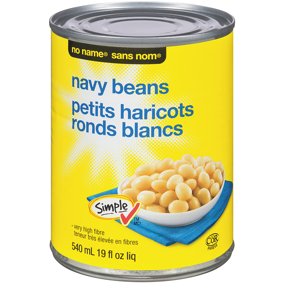 No Name Beans Navy 540 ml, $0.33/100ml