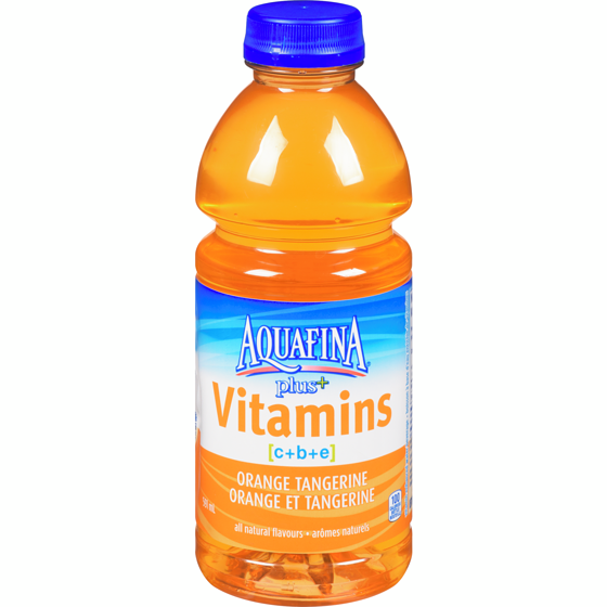 Aquafina Eau Plus Orange Mandarine 591 ml, 0,42 $/100ml