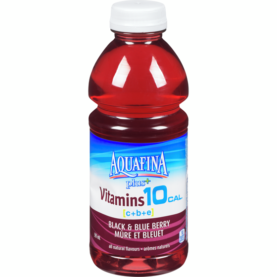 Aquafina Aquafina Plus Mûre et Bleuet 591 ml, 0,42 $/100ml
