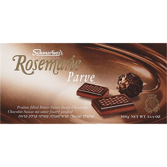 Schmerlings Rosemarie Parve Chocolates 100 g, $9.99/100g
