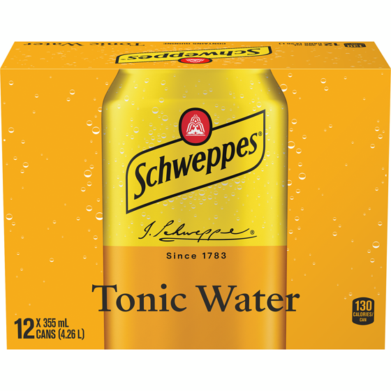 Schweppes Tonic Water 12x355.0 ml, $0.21/100ml