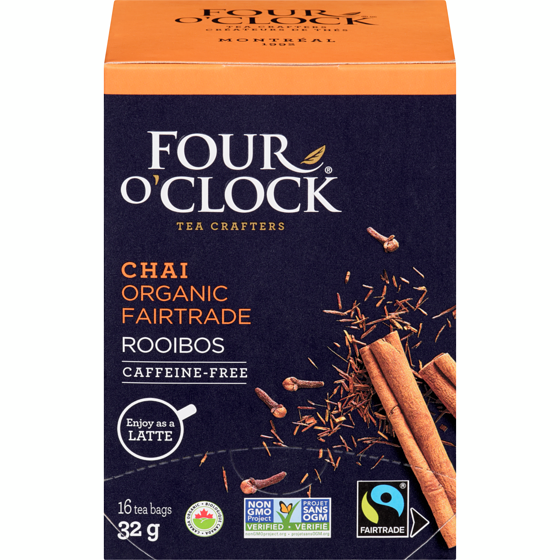 Four O'Clock Rooibos Chai Tea, Caffeine-Free 32 g, $17.16/100g