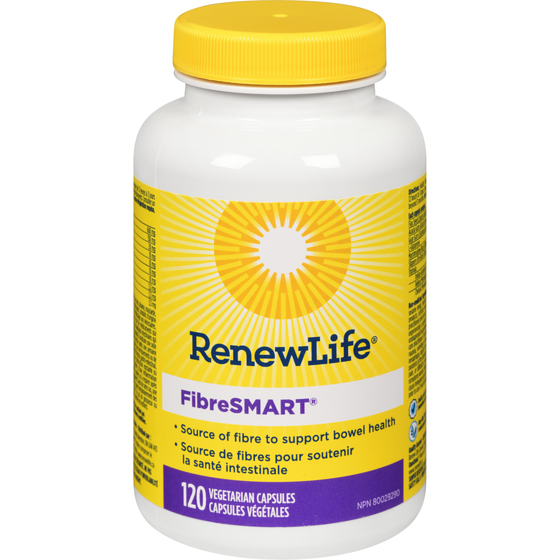 Renew Life FibreSmart, Fibre Supplement 120 ea, $0.22/1ea