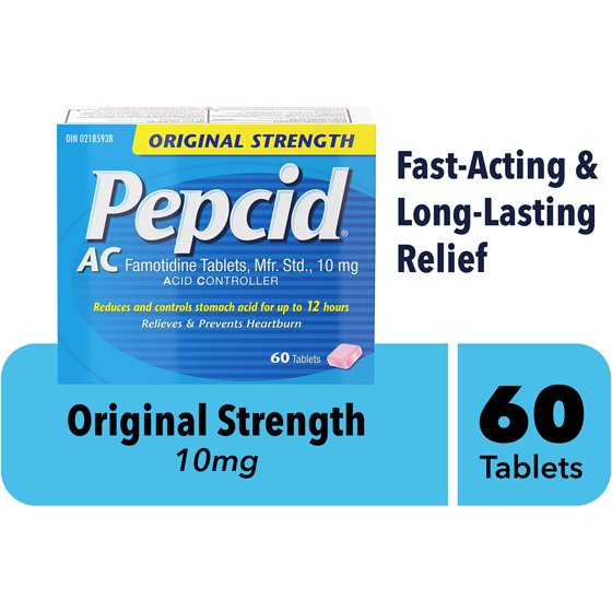Pepcid Heartburn Medication 60 ea, $0.51/1ea