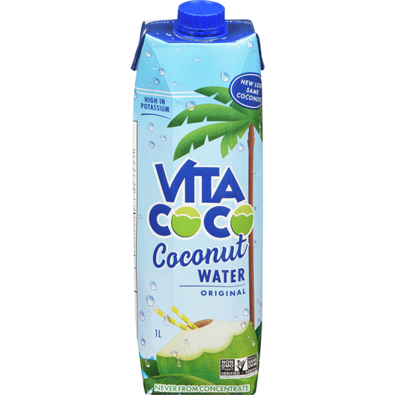 Vita Coco 100% Pure Coconut Water 1 l, $0.45/100ml