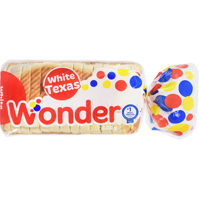 Wonder Texas Style White Bread 600 g, $0.58/100g