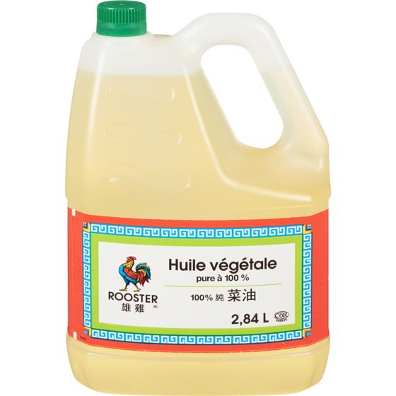 Rooster Huile végétale pure à 100 % 2.84 l, 0,37 $/100ml