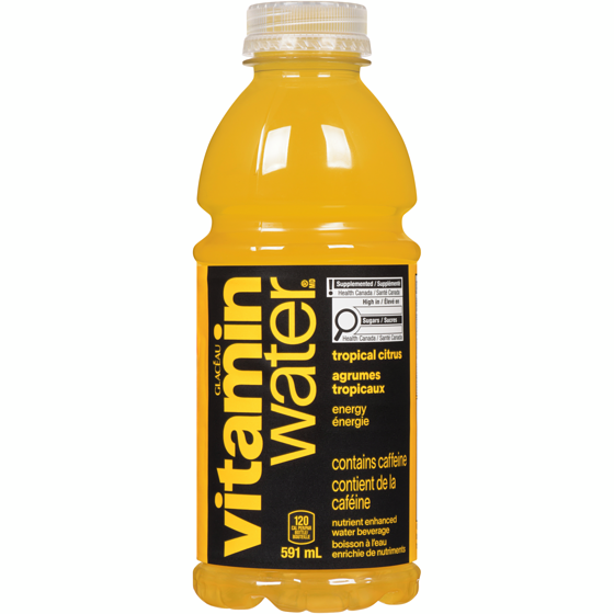 Glaceau Vitaminwater energy Bottle 591 ml, $0.51/100ml