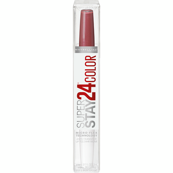 Maybelline MaybellineNew York Super Stay 24 Couleur Rouge à Lèvres 090 Timeless Rose 4.1 g, 353,41 $/100g