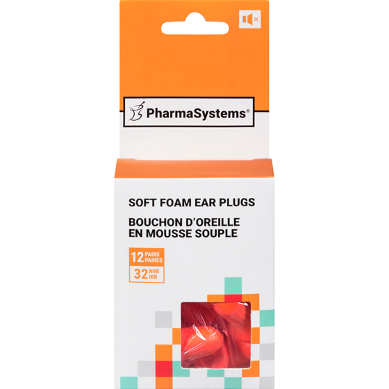 PharmaSystems Foam Ear Plugs 1 ea, $11.99/1ea