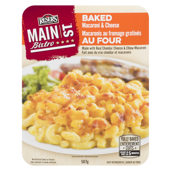 Reser’s Fine Foods Macaroni au fromage cuit au four  567 g, 1,32 $/100g