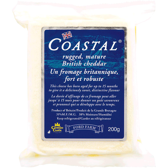 Champignon Cheese, Rugged Cheddar 200 g, $5.50/100g