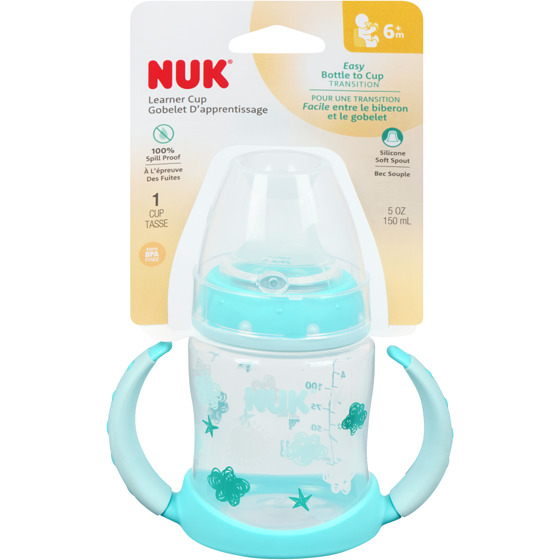 NUK Gobelet 148 ml (5 oz) 6 mois+ TrendLine 1 ea