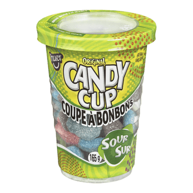 Huer Goody Cup Assorted Sours 165 g, $1.21/100g