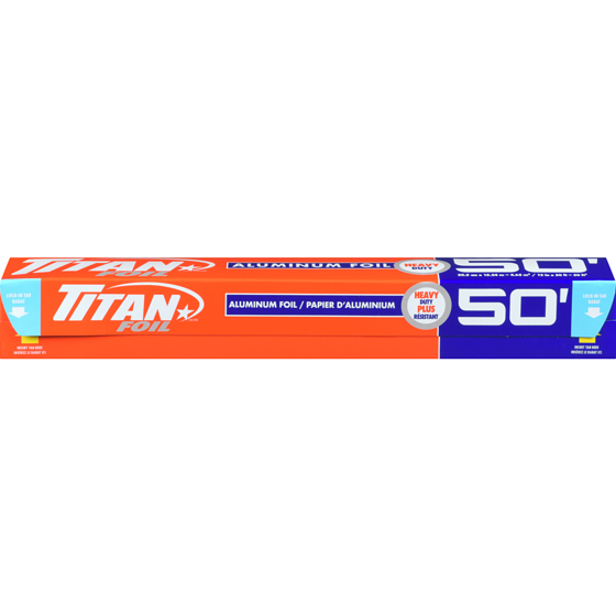 Titan Aluminum Foil Heavy Duty 30.5 Cm X 15.24 M (4.65 M²) 1 ea, $6.49/1ea