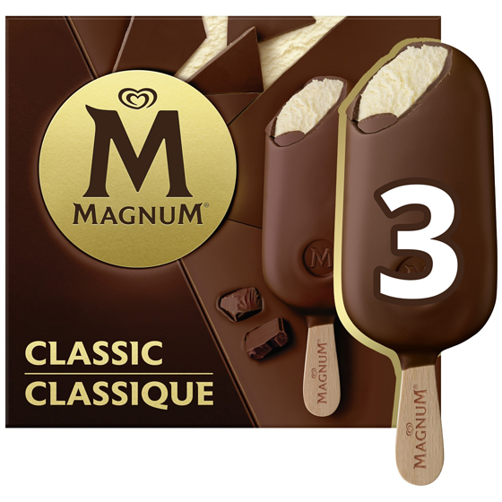 Magnum Classic Ice Cream Bar 3x100.0 ml, $1.67/100ml
