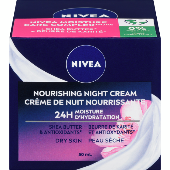 Nivea Natural Almond Oil & Hydra IQ Nourishing Night Care 50 ml, $23.98/100ml