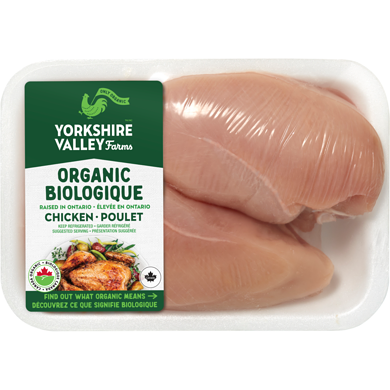 null Organic Chicken Breast Boneless & Skinless $37.46/1kg $17.00/1lb