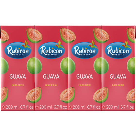 Rubicon Guava Juice Drink 4x200.0 ml, $0.37/100ml