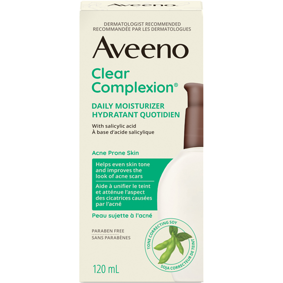 Aveeno Hydratant quotidien Clear Complexion 120 ml, 23,33 $/100ml