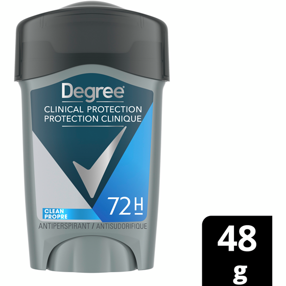 Degree Clinical Protection Antiperspirant Clean 48 g, $23.94/100g
