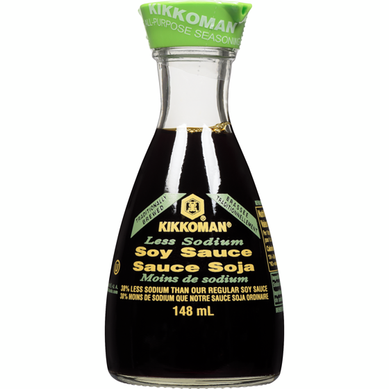 Kikkoman Less Sodium Soy Sauce 148 ml, $3.37/100ml