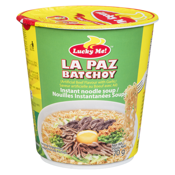 Lucky Me! Supreme Instant Noodles, Artificial Bone Marrow Flavour 65 g, $3.06/100g