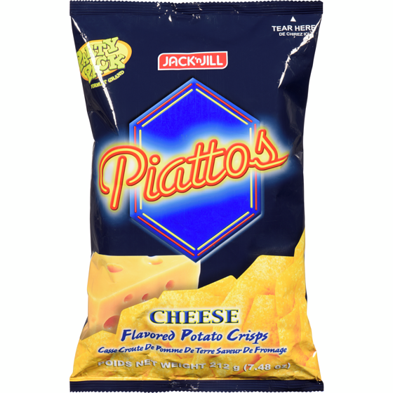 Jack n' Jill Cheese Flavored Potato Crisps Party Pack 212 g, $1.65/100g