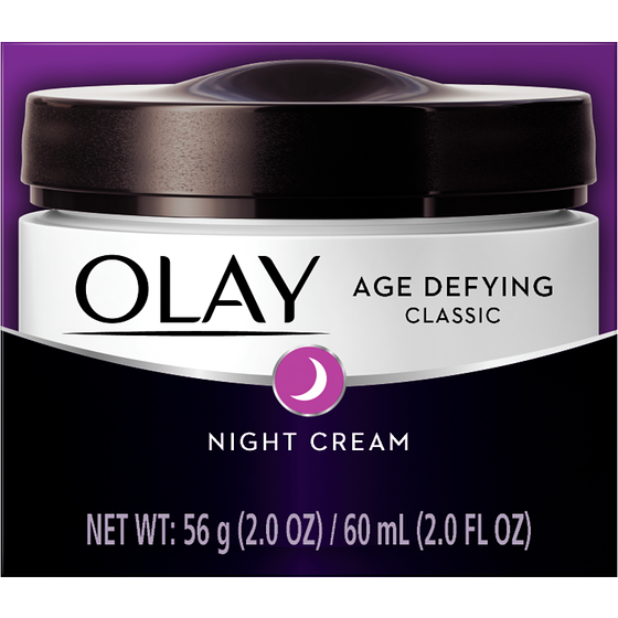 Olay Age Defying Classic Night Cream, Face Moisturizer 60 mL 60 ml, $31.65/100ml