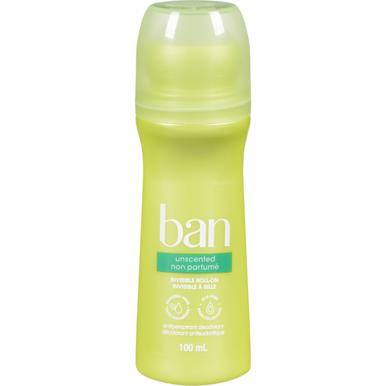 Ban Roll-On, Unscented      100 ml, $6.49/100ml