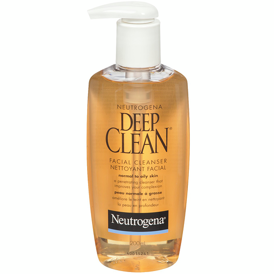 Neutrogena Deep Clean Facial Cleanser 200 ml, $5.17/100ml