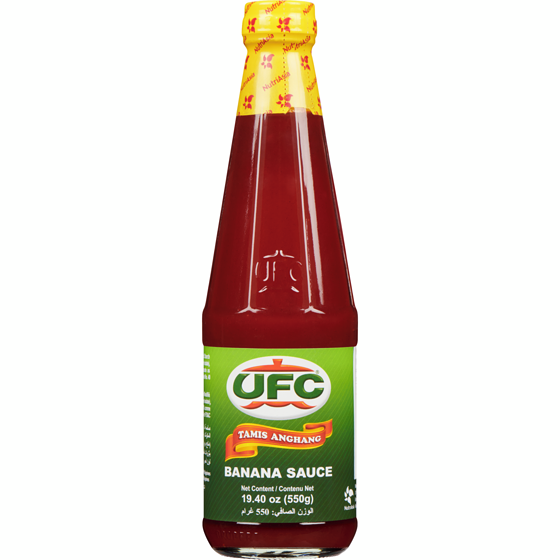 UFC Sauce aux bananes douce et épicée 550 g, 0,45 $/100g