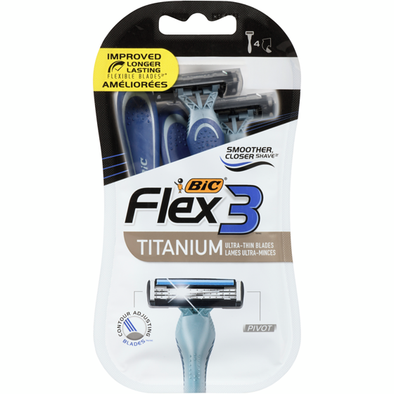 Bic Flex 3 Hybrid Flex 3 Razors 4 ea, $2.00/1ea