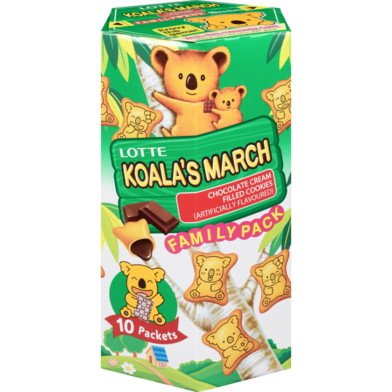 Lotte Koala'S March Chocolate Cookies 195 g, $3.07/100g