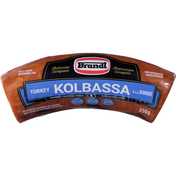 Brandt Turkey Kolbassa 250 g, $24.00/1kg $2.40/100g
