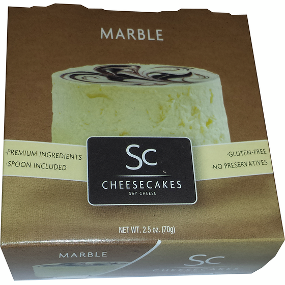 Vans Say Cheese Snack, Marble 70 g, $11.41/100g