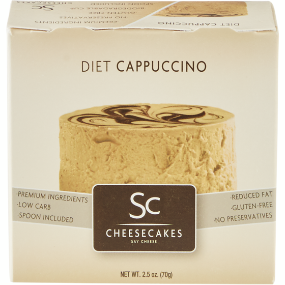 Vans Say Cheese Snack, Cappuccino 70 g, $11.41/100g