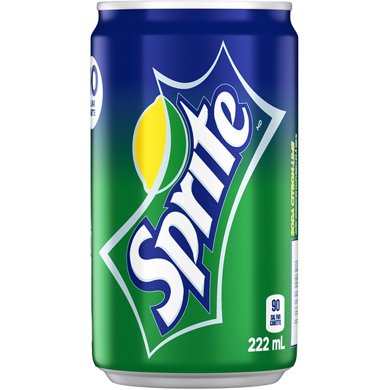 Sprite Soda Citron-Lime Cannettes 6x222.0 ml, 0,37 $/100ml