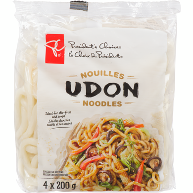 le Choix du Président Nouilles udon 800 g, 0,44 $/100g